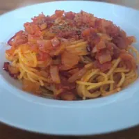 特製？トマトソースのスパゲティ|サイダーさん