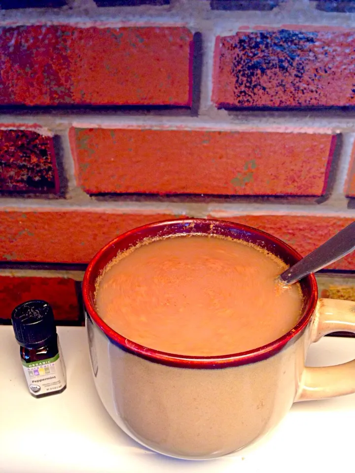 Rosehip peppermint cinnamon almond drink|ali kamenovaさん