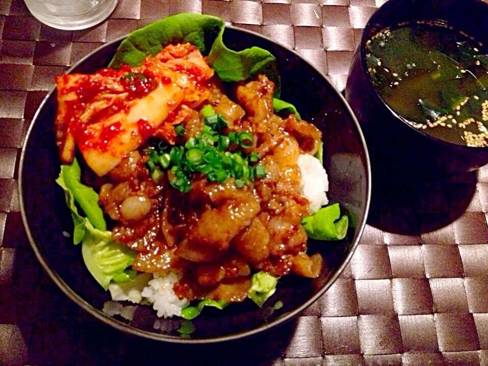 肉キムチ丼|NAOさん