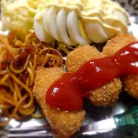 Snapdishの料理写真:俵メンチカツ|ぶーさん