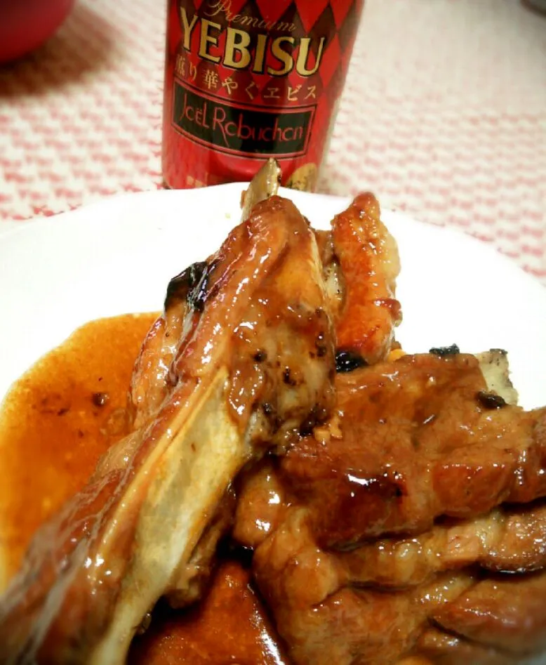 トロトロスペアリブと薫り華やぐヱビス|トミーサクさん