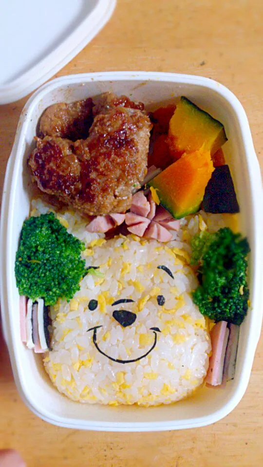 プーさん弁当|くみさん