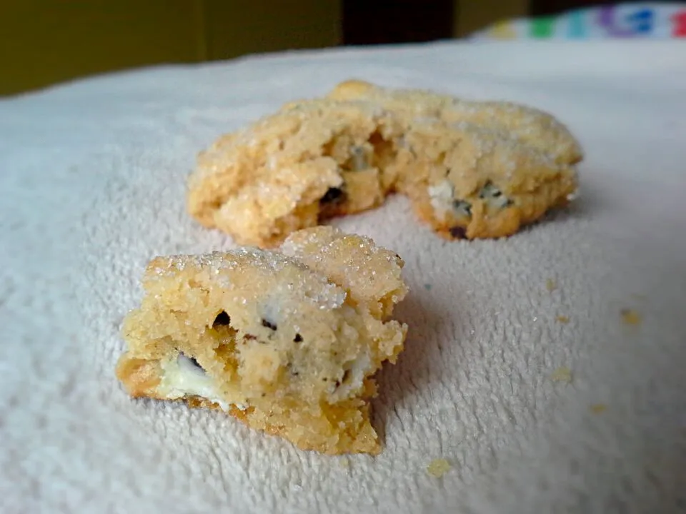 Vanilla bean cookie with cookies and cream chunks|Fe's kitchenさん