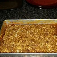 Snapdishの料理写真:Apple and pear crisp|lucky strozierさん