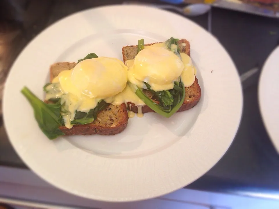 Eggs florentine|kipper's kitchenさん