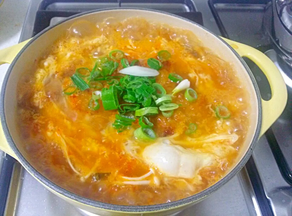 Kimchi Donkatsu Nabe|Jenさん