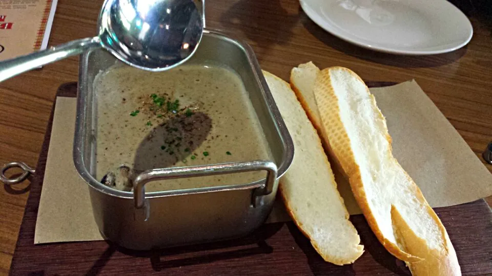 Wild Mushroom soup|genさん