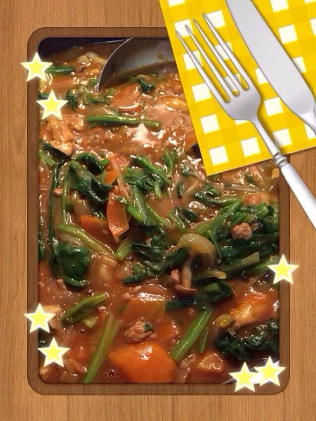 野菜たっぷりカレー☆*:.｡.|minakoさん