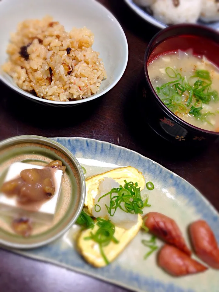 豪華な昼ごはん|なかまきさきさん