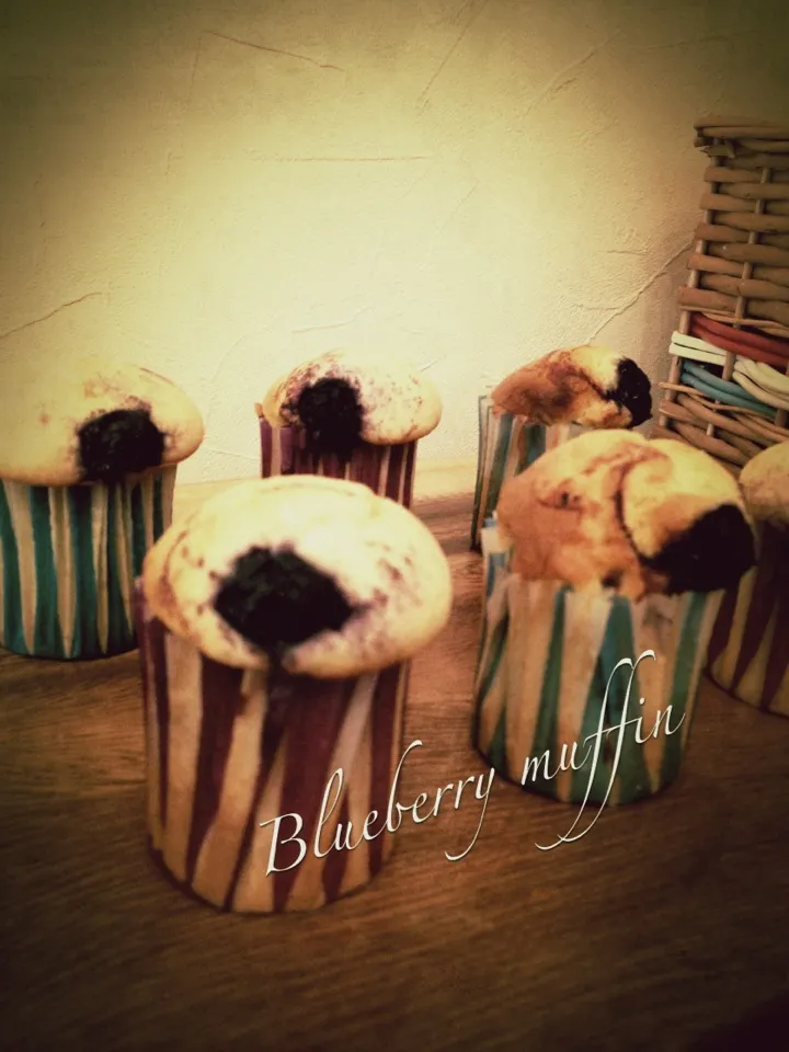 ＊Blueberry muffin＊|nonaka mikiさん