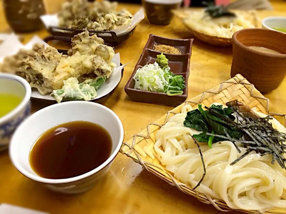 Snapdishの料理写真:群馬で大澤屋の水沢うどん|にゃるさん