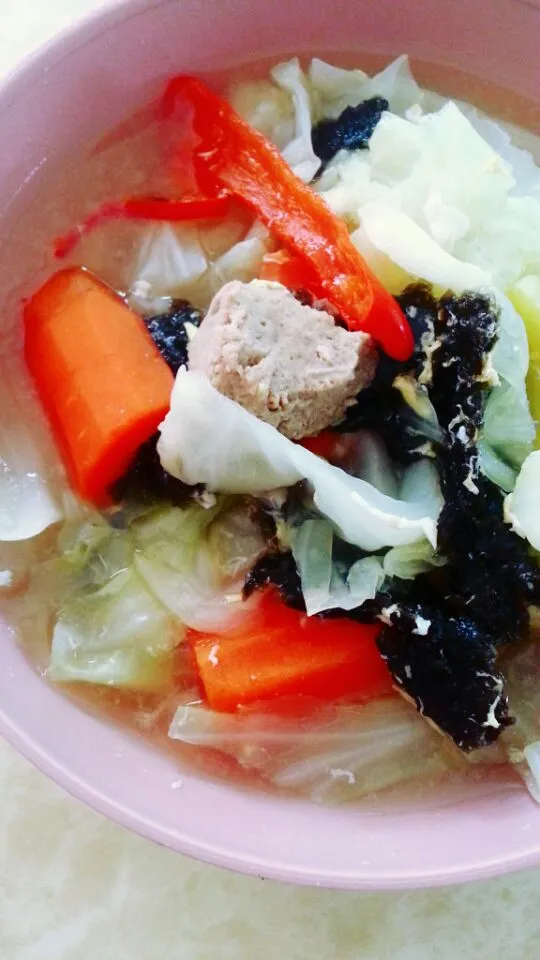 Snapdishの料理写真:Vegetables Soup|Nixie A.Jさん