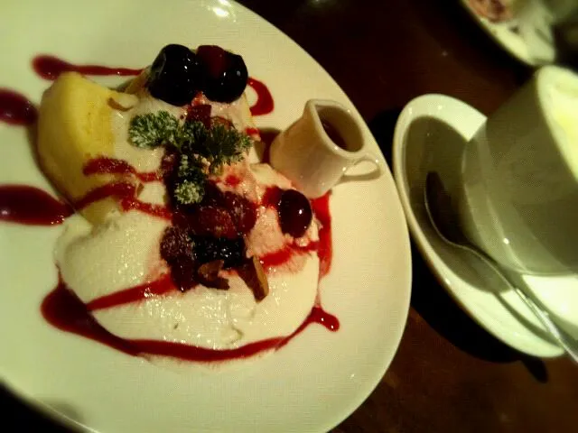 寄り道♪ベリーのケーキセット☆|千穂さん