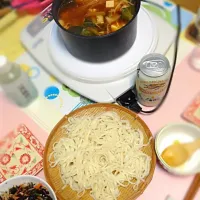 スンドゥブチゲうどんです|竹下憲さん