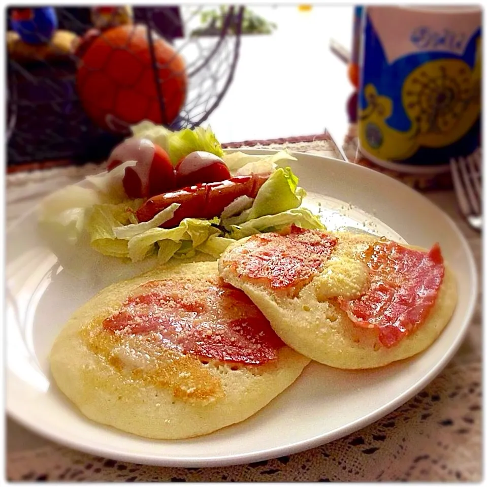 Homemade pancake. 手作りパンケーキです。|エミさん