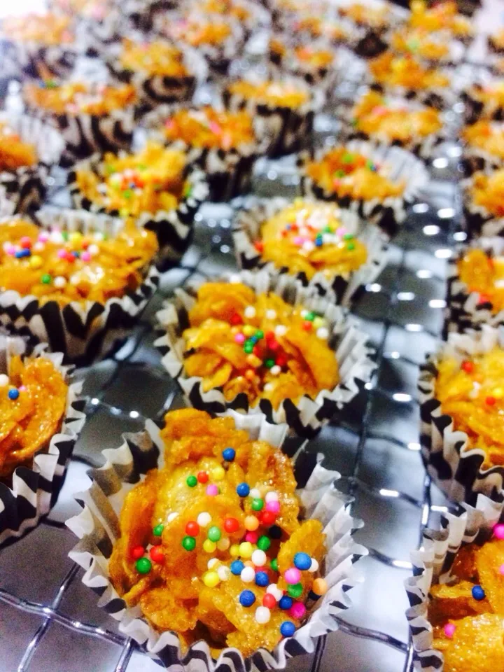 Honey Cornflakes Cups|Trish Wongさん