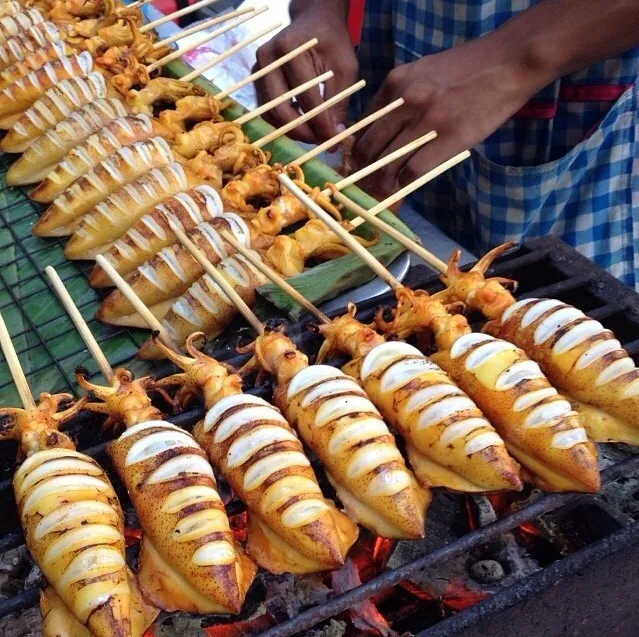 Wiiiiw.. Grilled cuttle from thailand|Carol Limさん