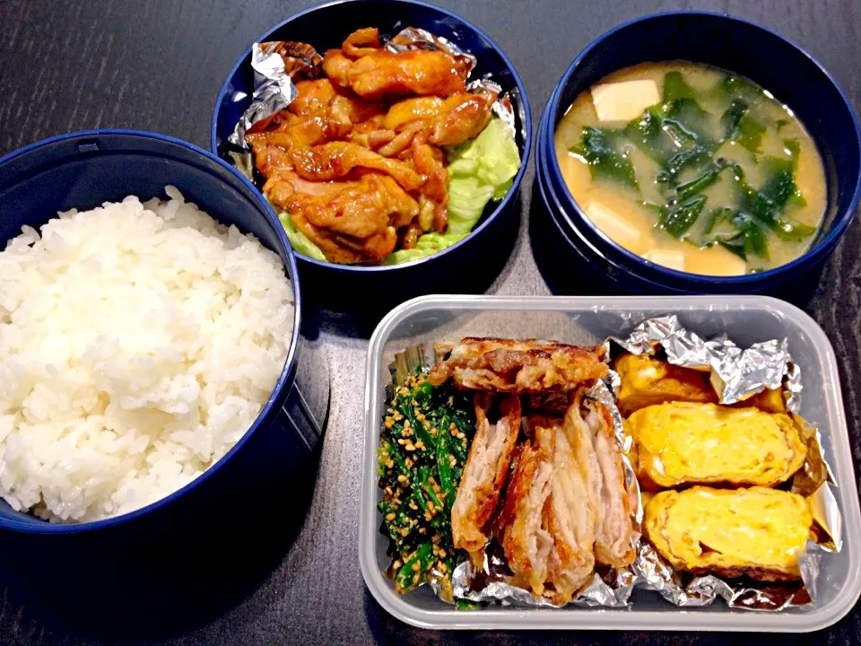 Snapdishの料理写真:中学男子弁当|NICOさん