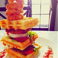 tower-sandwich-waffle|vinnaさん