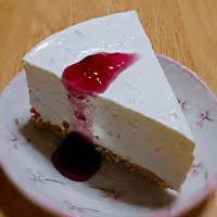 ふんわりレアチーズケーキ♡|あずさん