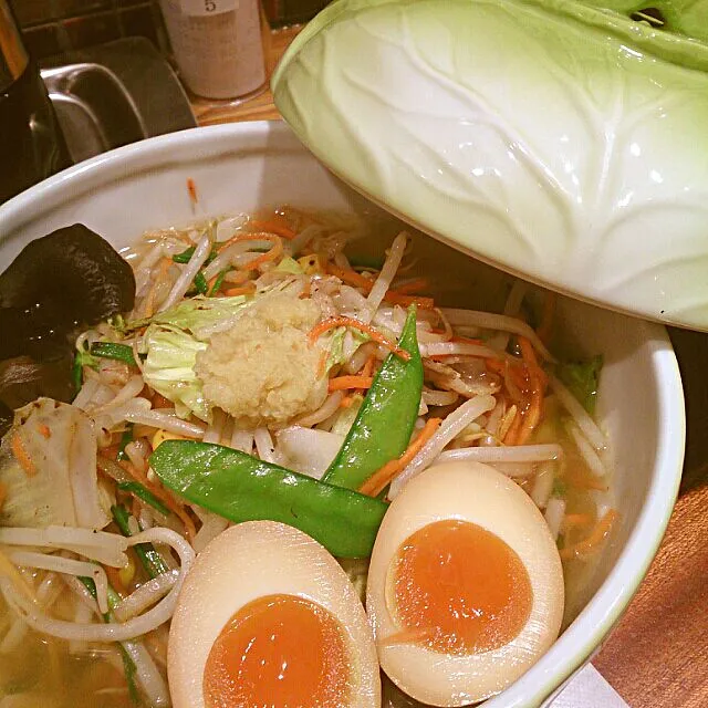 塩ラーメン（タンメン）＋味玉  700円|カリスさん