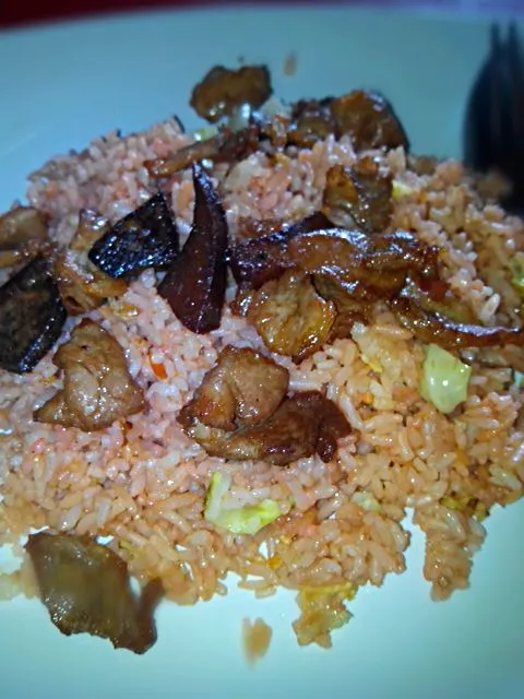 Snapdishの料理写真:Bacon Fried Rice|echavolkovaさん