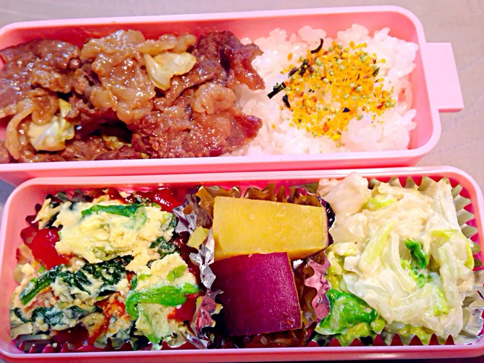 Snapdishの料理写真:260128娘のお弁当|お料理パパさん