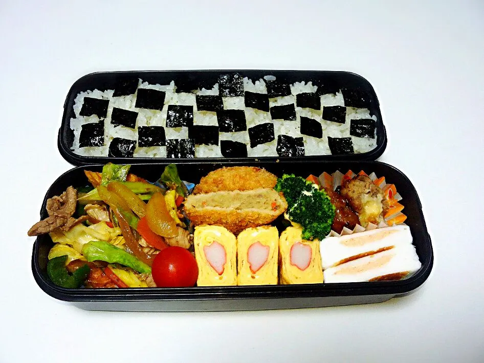 お弁当♬柚子胡椒で野菜炒めがおきにいり(*^^*)|Michiko  Arakiさん