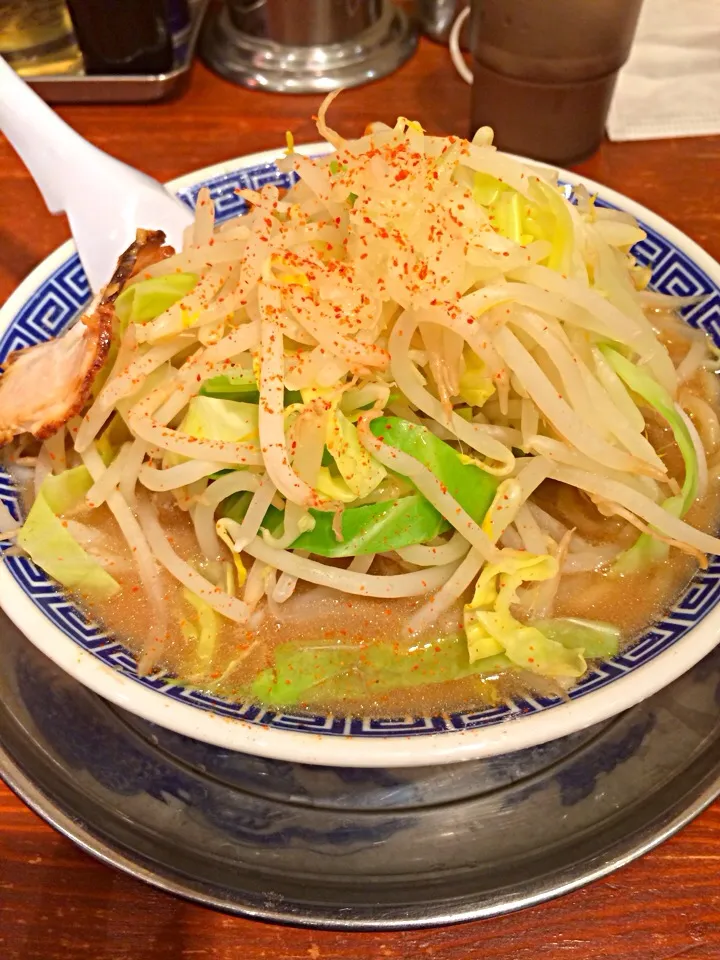 Snapdishの料理写真:辛味角ふじ麺|プラムてつ。さん