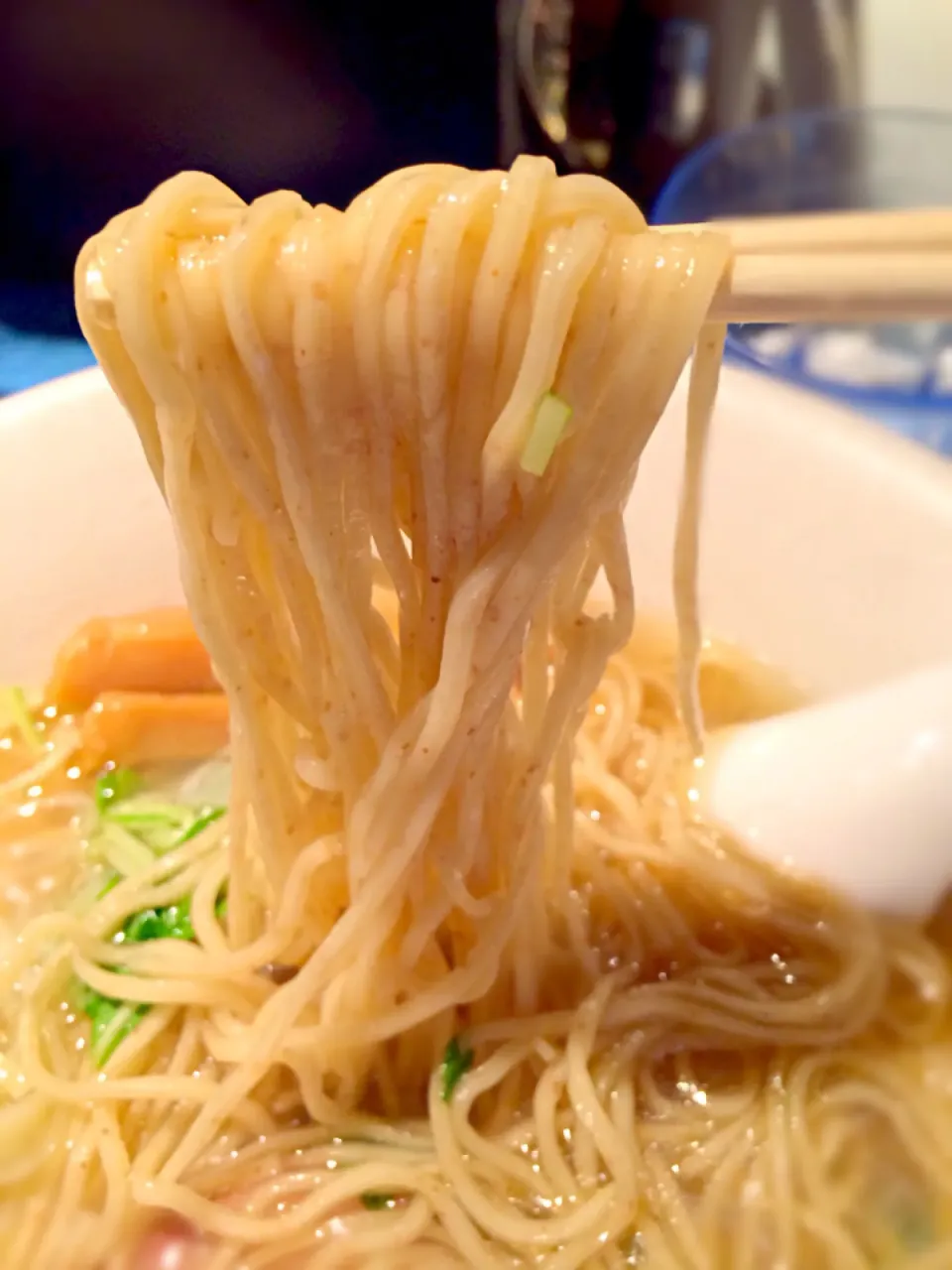 Snapdishの料理写真:塩そばの麺|morimi32さん