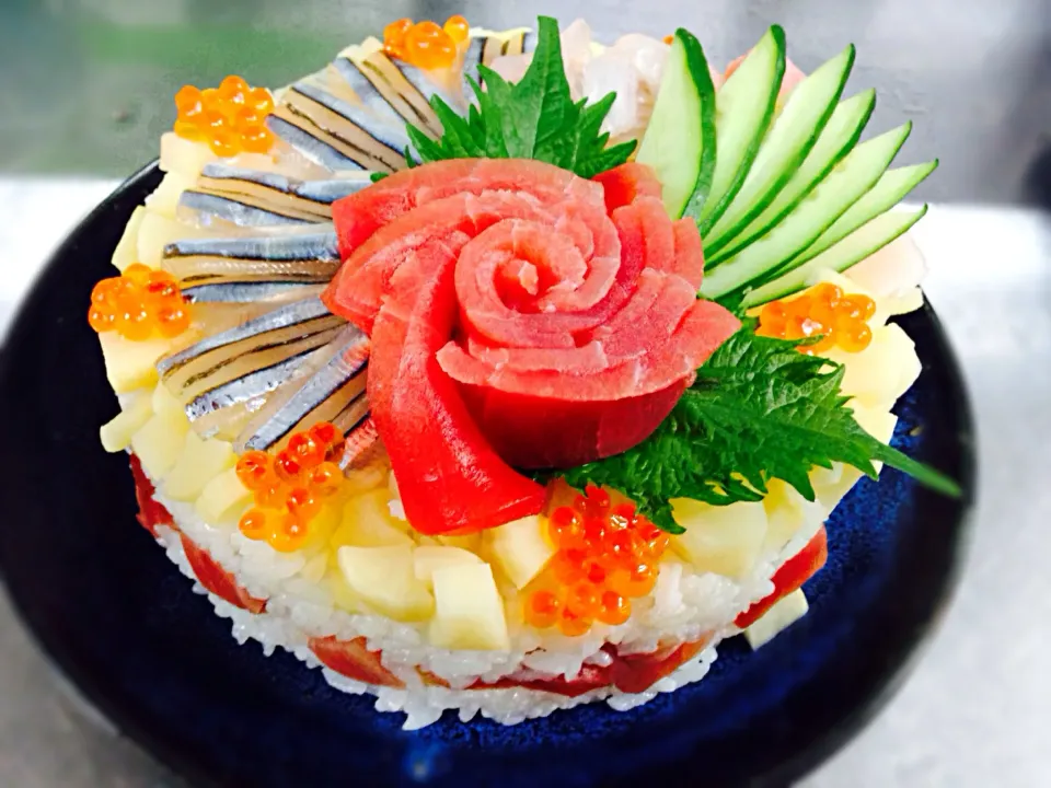 Sushi Cake|Lovely Pigさん