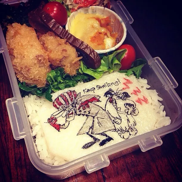 Wacky Races 🏁 Leftover Lunch box ♥️チキチキマシン猛レース昨日の残り物お弁当|Yuka Nakataさん