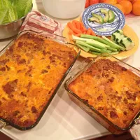 Snapdishの料理写真:Paleo Pizza Spaghetti Pie!|caroline weaverさん