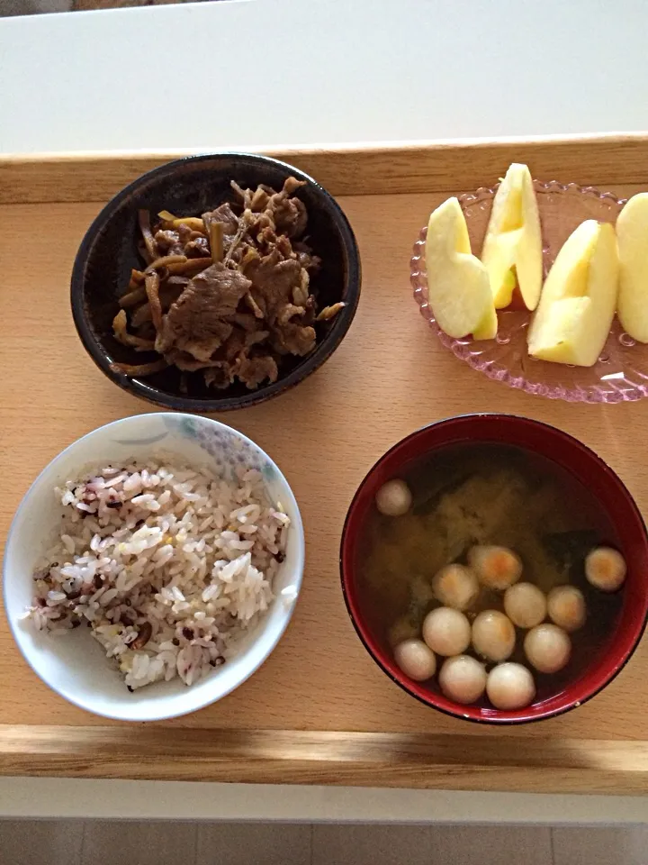 牛肉のしぐれ煮&五穀ご飯|Yuki Kamogawaさん