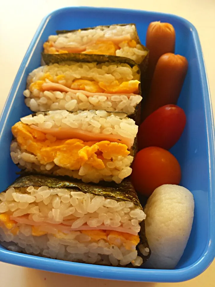 Snapdishの料理写真:幼稚園児のお弁当|risaxmamaさん