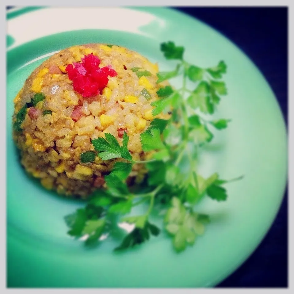 Snapdishの料理写真:Not simple is breast fried rice！|nori.co.jpさん