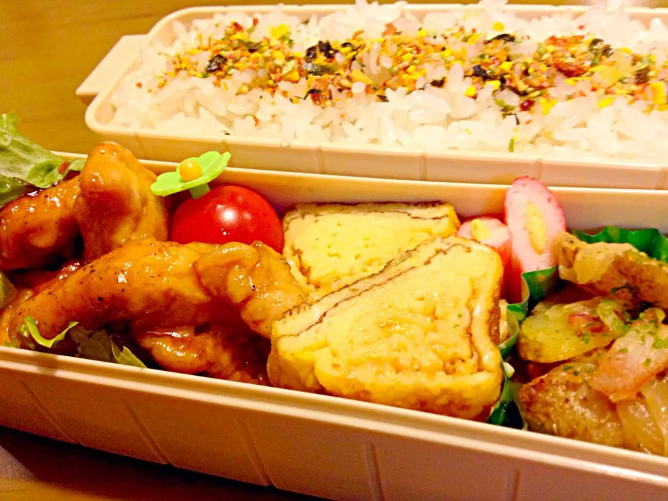 ダンナさまお弁当🍱🍱|かずみさん