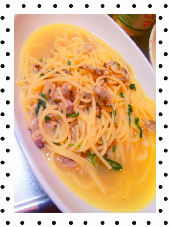 Snapdishの料理写真:あさりのパスタ|みきさん