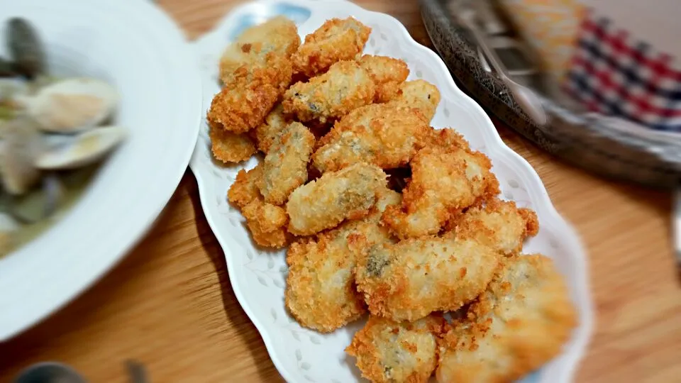 Snapdishの料理写真:Oyster fry|Jinjinさん