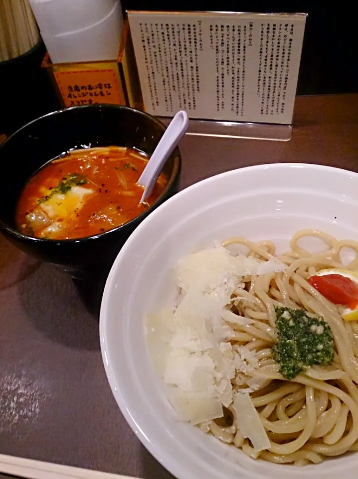 三種のチーズつけ麺 1200円|カリスさん