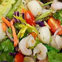 Spicy seafood salad|Ooh Emmaさん