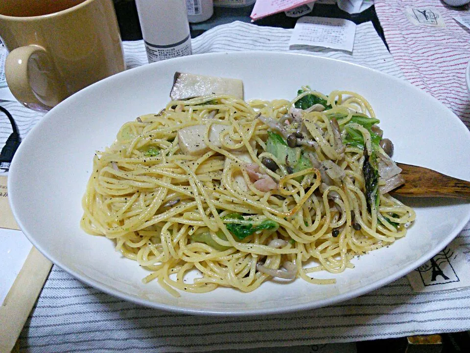 コンソメパスタ|いもこさん