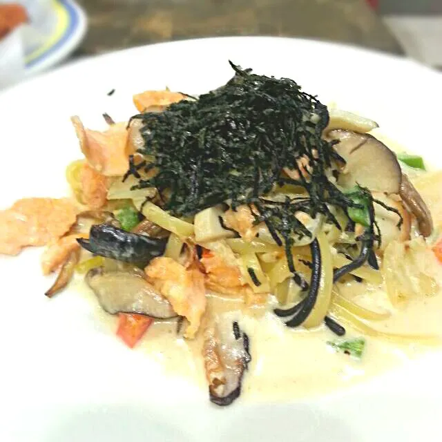 奶油鮭魚義大利麵|DEVIL CHLOEさん