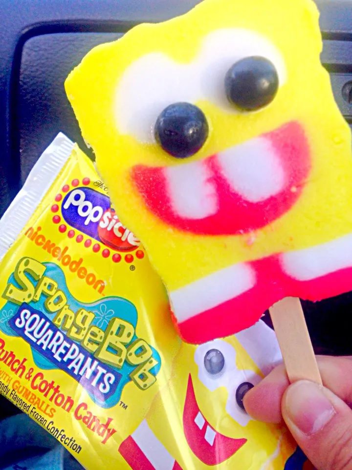 Snapdishの料理写真:Sponge bob pop cycle :)|shaine91さん