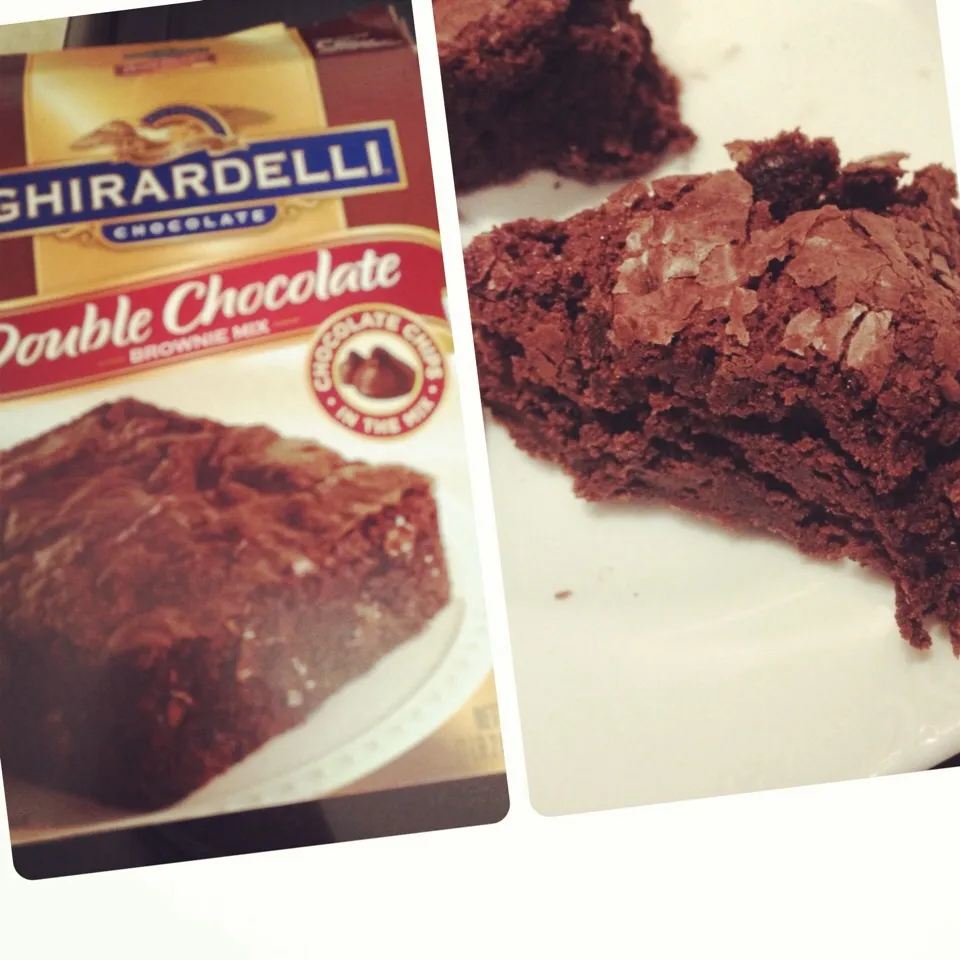 Snapdishの料理写真:🍞😋 brownie baking time|wikkyさん