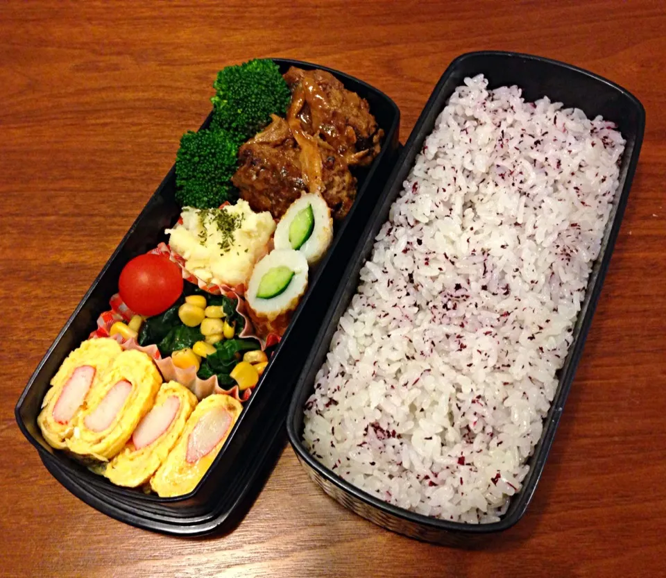 Snapdishの料理写真:旦那様のお弁当♪|りえこさん