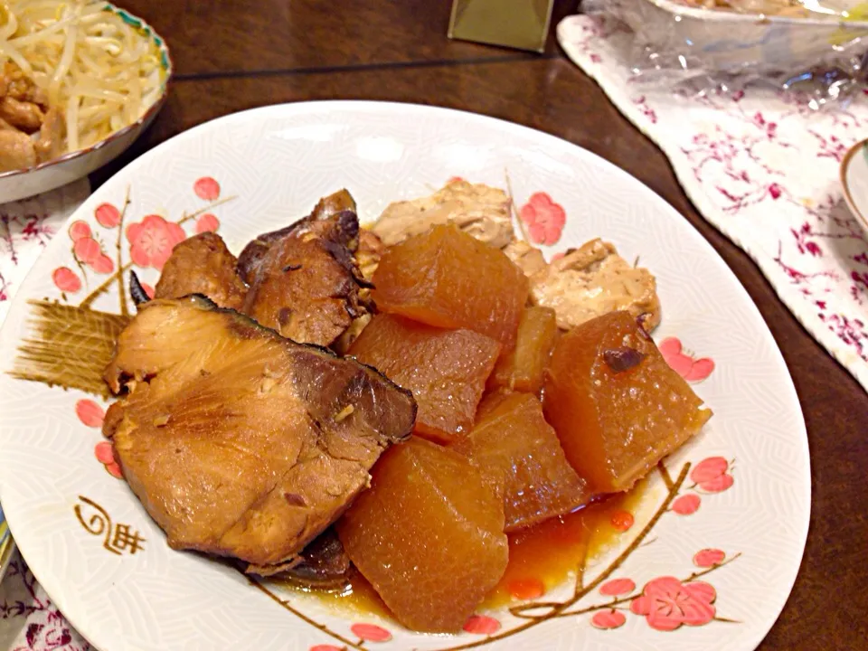 ブリ大根に焼き豆腐|富永のり子さん