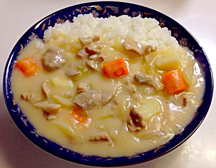 Cream Pork Stew on Rice|Liezlさん