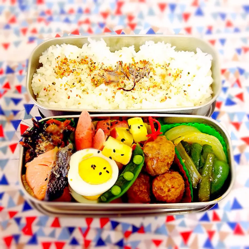 Snapdishの料理写真:今日のお弁当☆|パピヨン☆さん