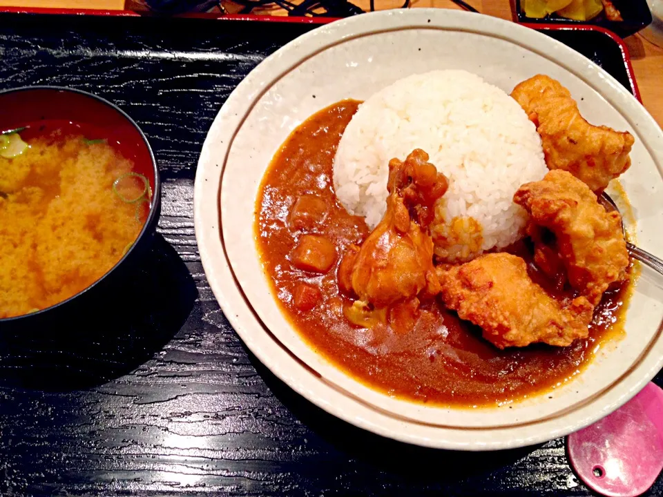 唐揚げカレー（500円）|Aさん